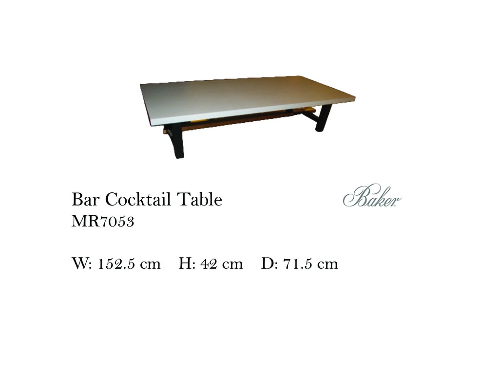 BAR COCKTAIL TABLE