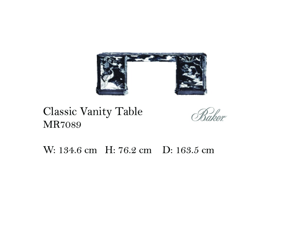 CLASSIC VANITY TABLE