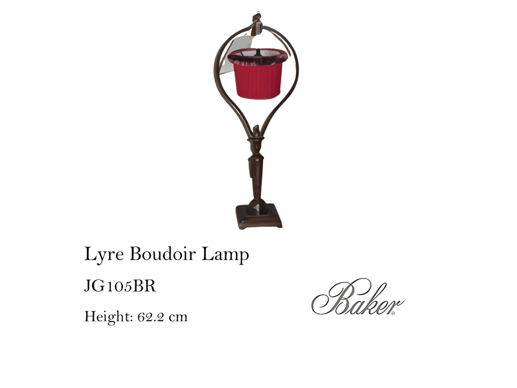 LYRE BOUDOIR LAMP