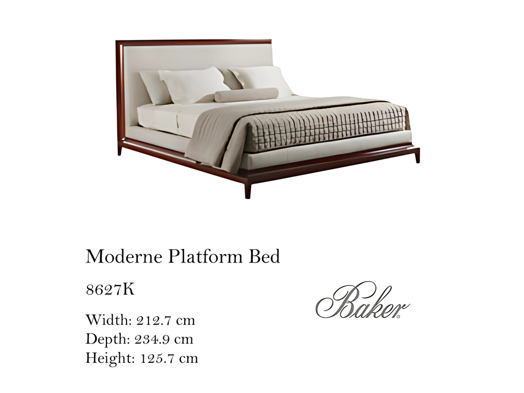MODERNE PLATFORM BED