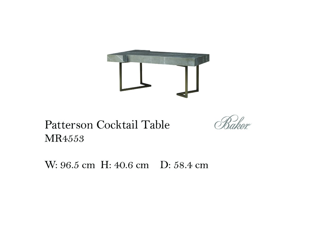 PATTERSON COCKTAIL TABLE