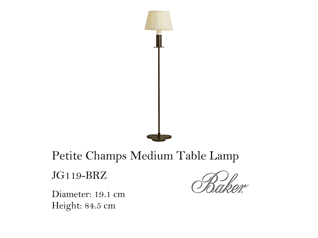 PETITE CHAMPS MEDIUM TABLE LAMP