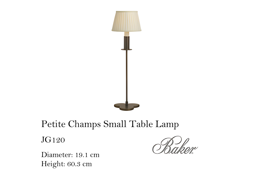 PETITE CHAMPS SMALL TABLE LAMP