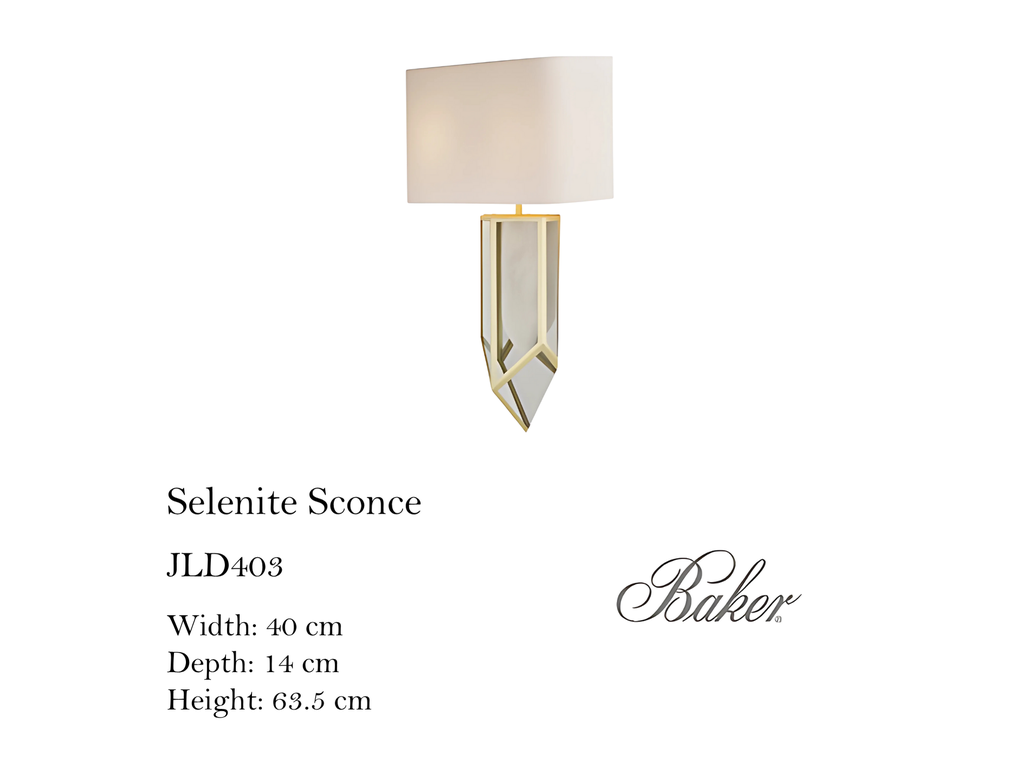 SELENITE SCONCE