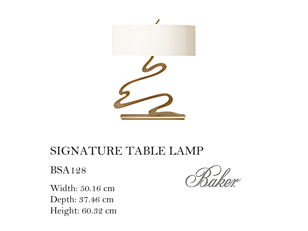 SIGNATURE TABLE LAMP
