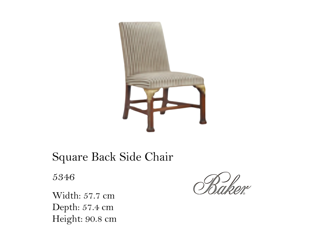SQUARE BACK SIDE CHAIR