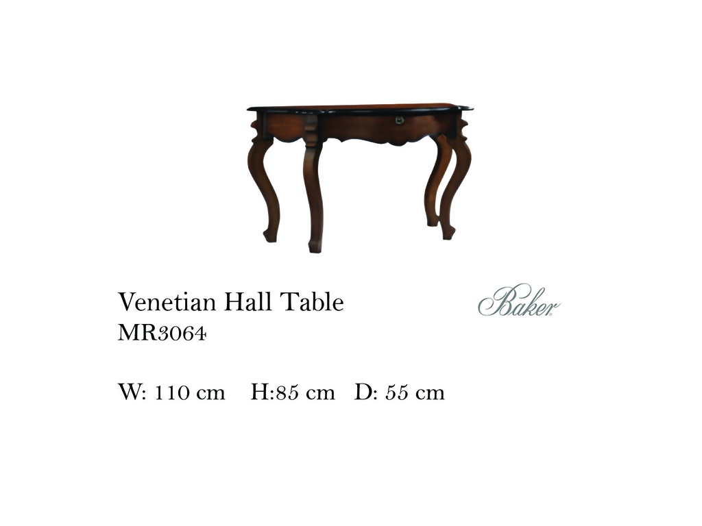 VENETIAN HALL TABLE