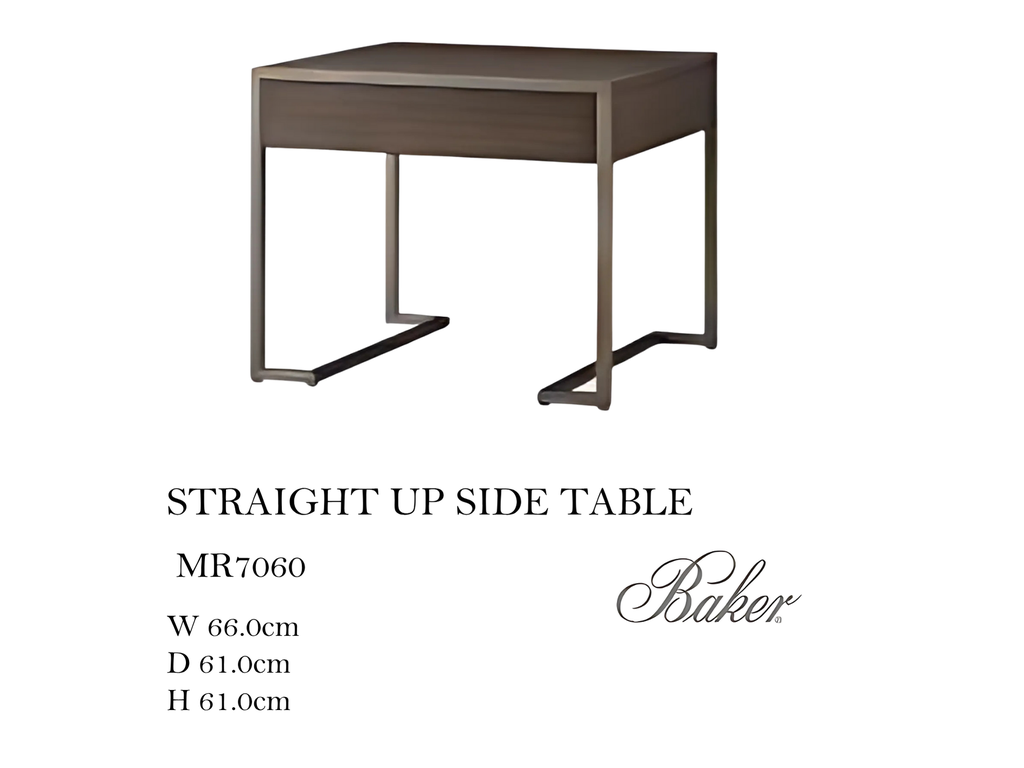 STRAIGHT UP SIDE TABLE