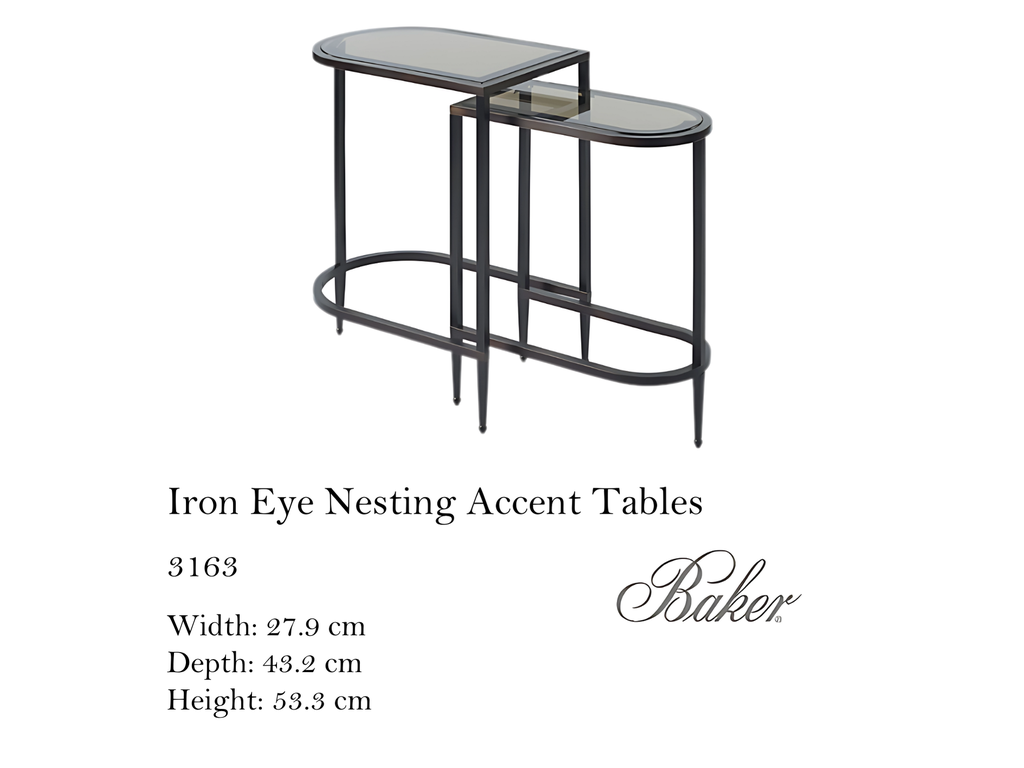 IRON EYE NESTING ACCENT TABLES