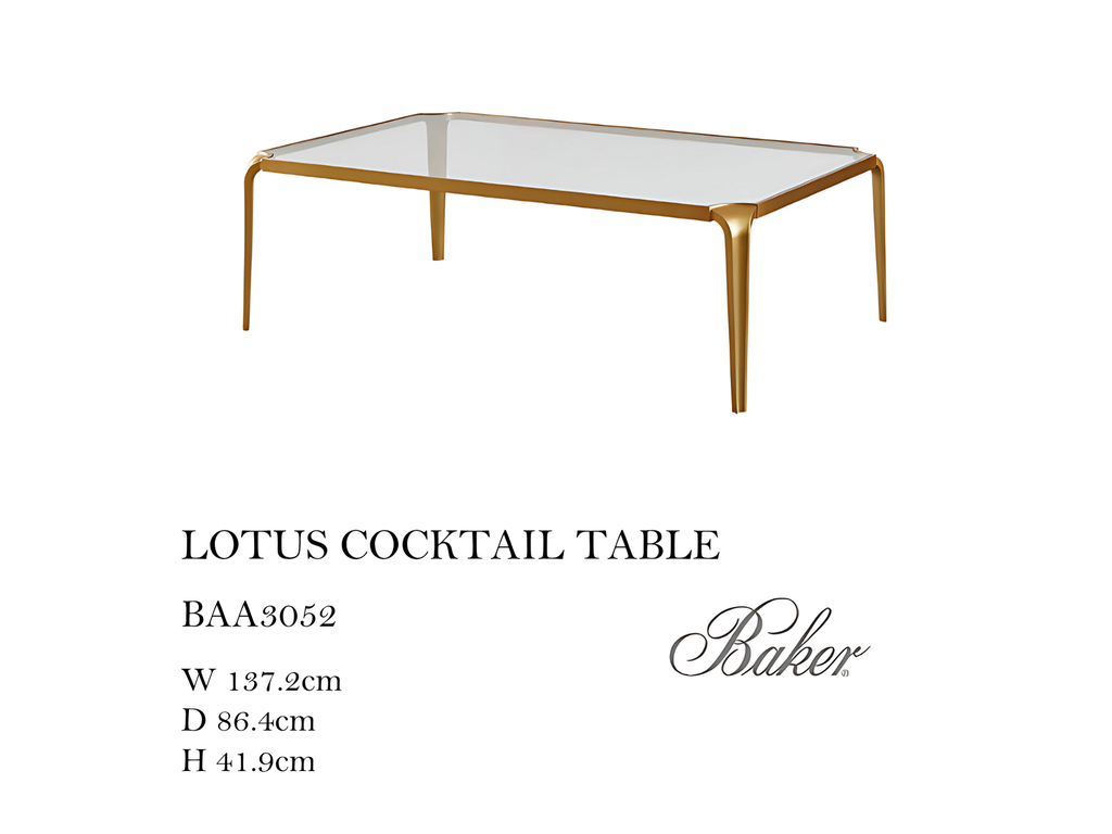 LOTUS COCKTAIL TABLE