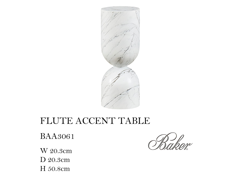 FLUTE ACCENT TABLE