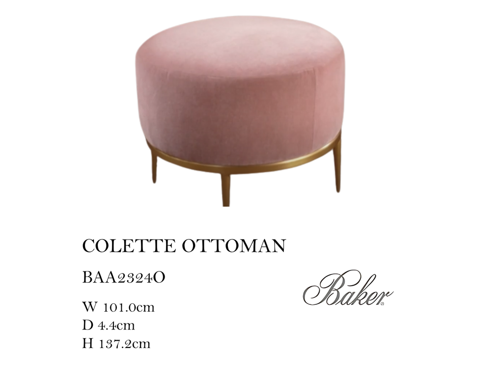 COLETTE OTTOMAN (PINK)