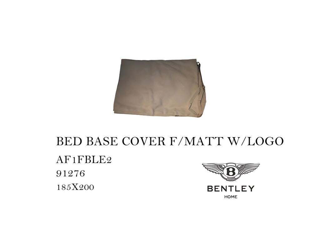 BED BASE COVER F/MATT W/LOGO