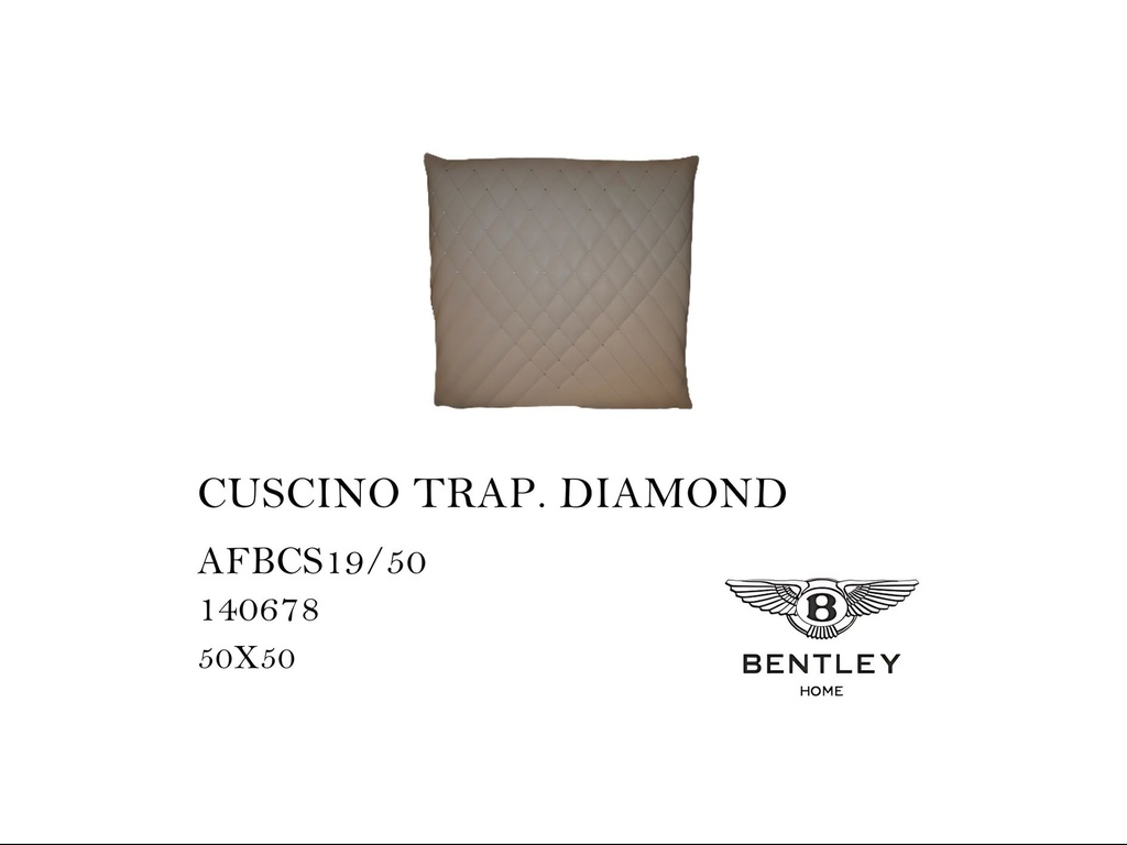 CUSCINO TRAP. DIAMOND