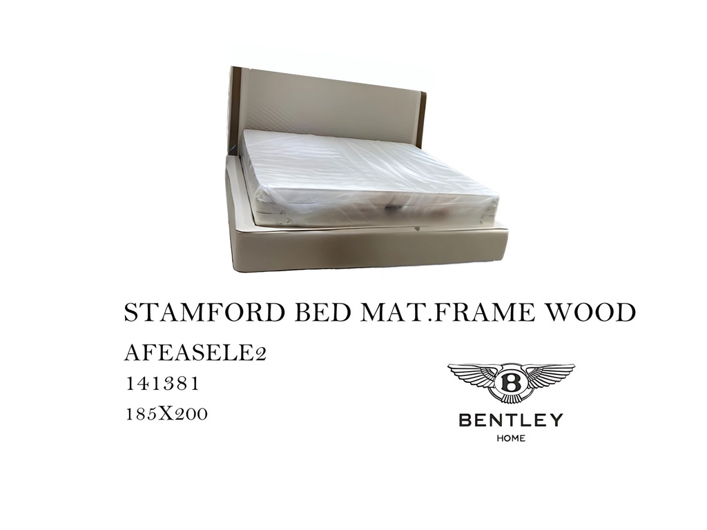 STAMFORD BED MAT.FRAME WOOD