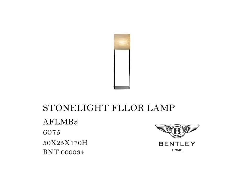 STONELIGHT FLLOR LAMP