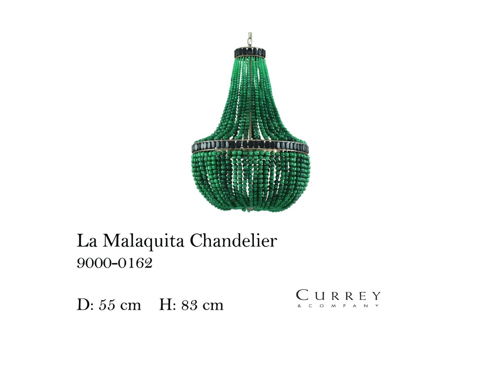 LA MALAQUITA CHANDELIER