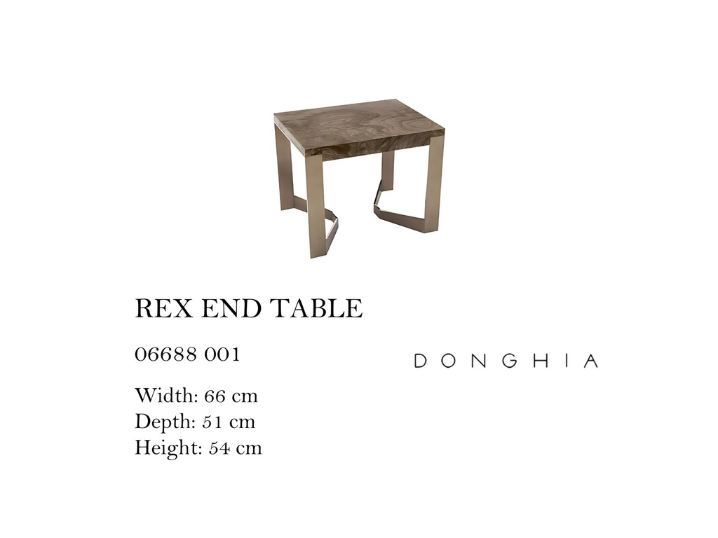 REX END TABLE