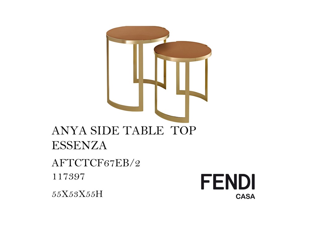 ANYA SIDE TABLE TOP ESSENZA