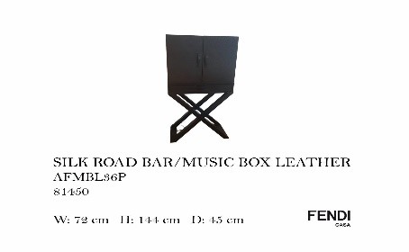 SILK ROAD BAR/MUSIC BOX LEATHER