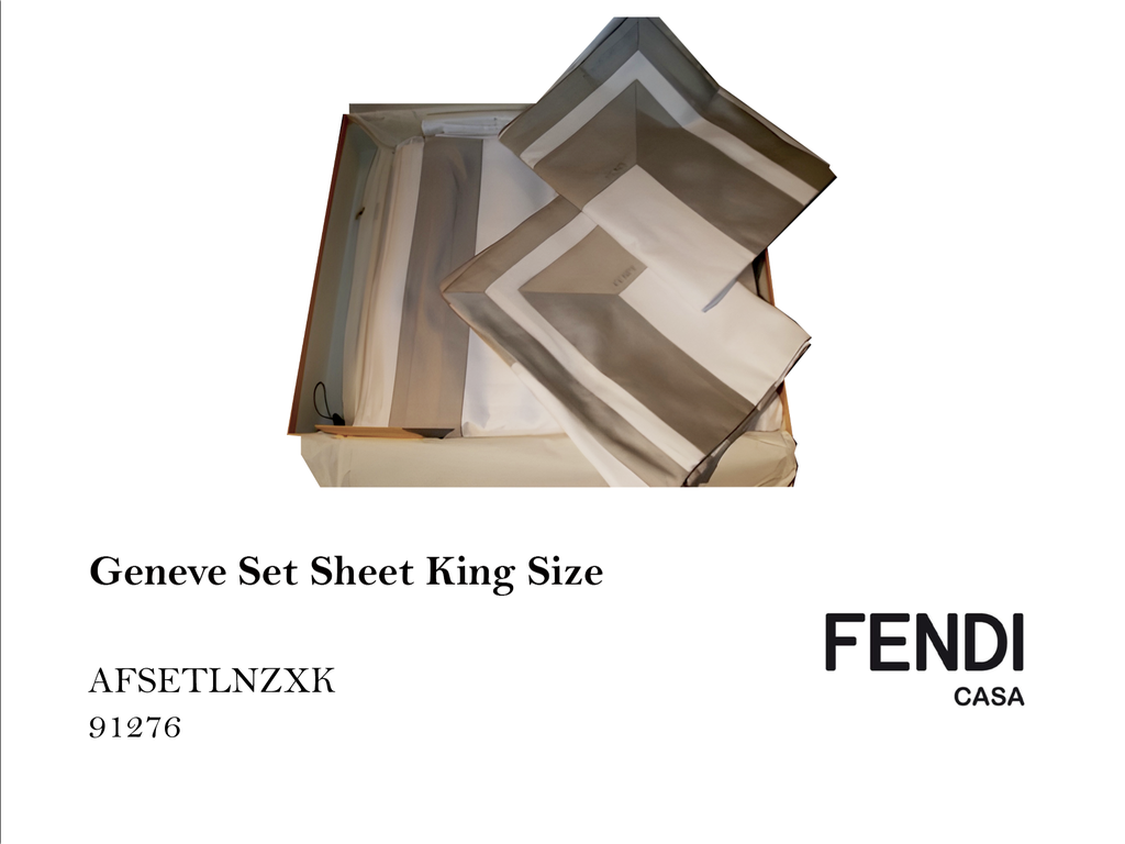 GENEVE SET SHEET KING SIZE