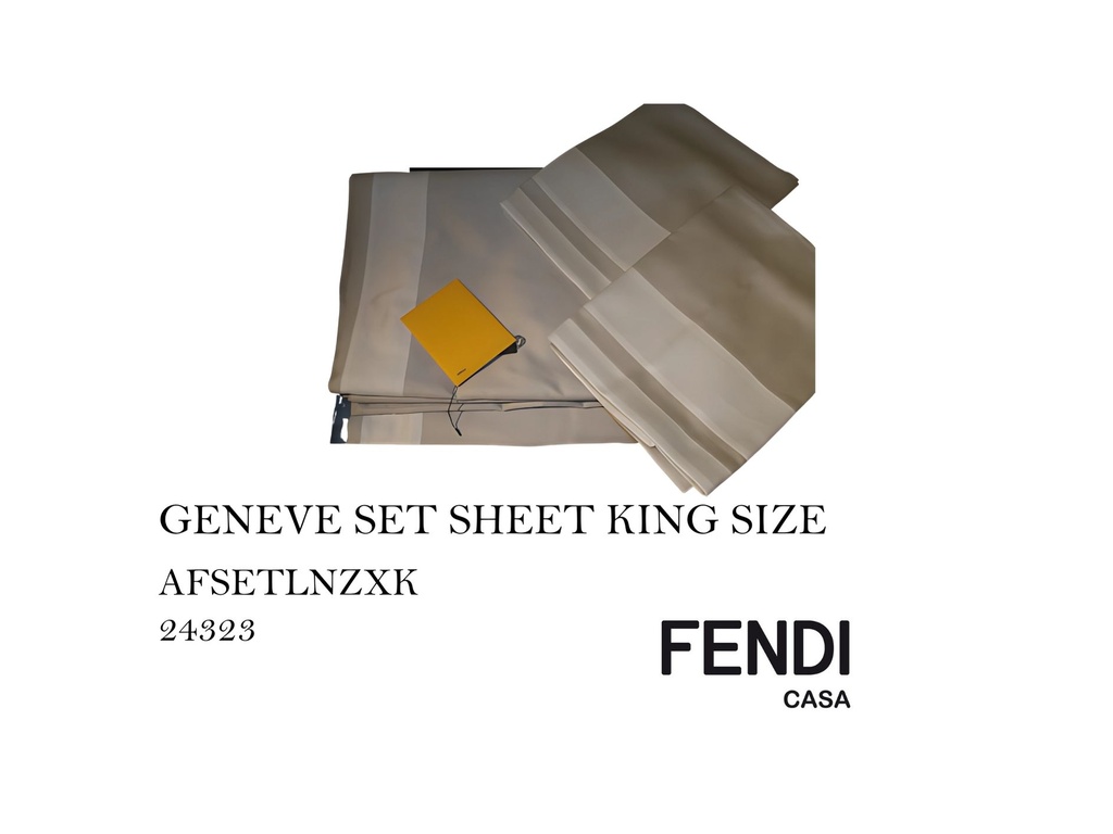 GENEVE SET SHEET KING SIZE