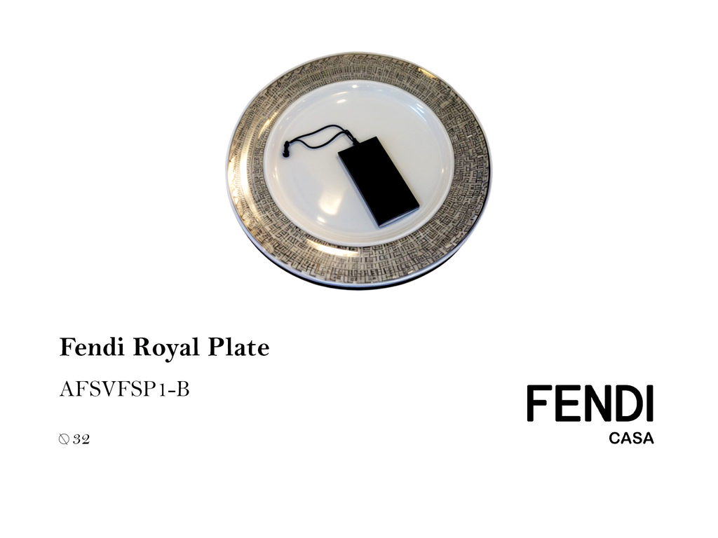 FENDI ROYAL PLATE