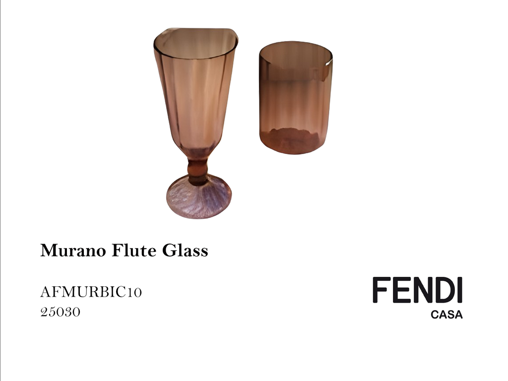 MURANO FLUTE GLASS