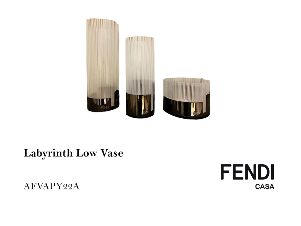 LABYRINTH LOW VASE
