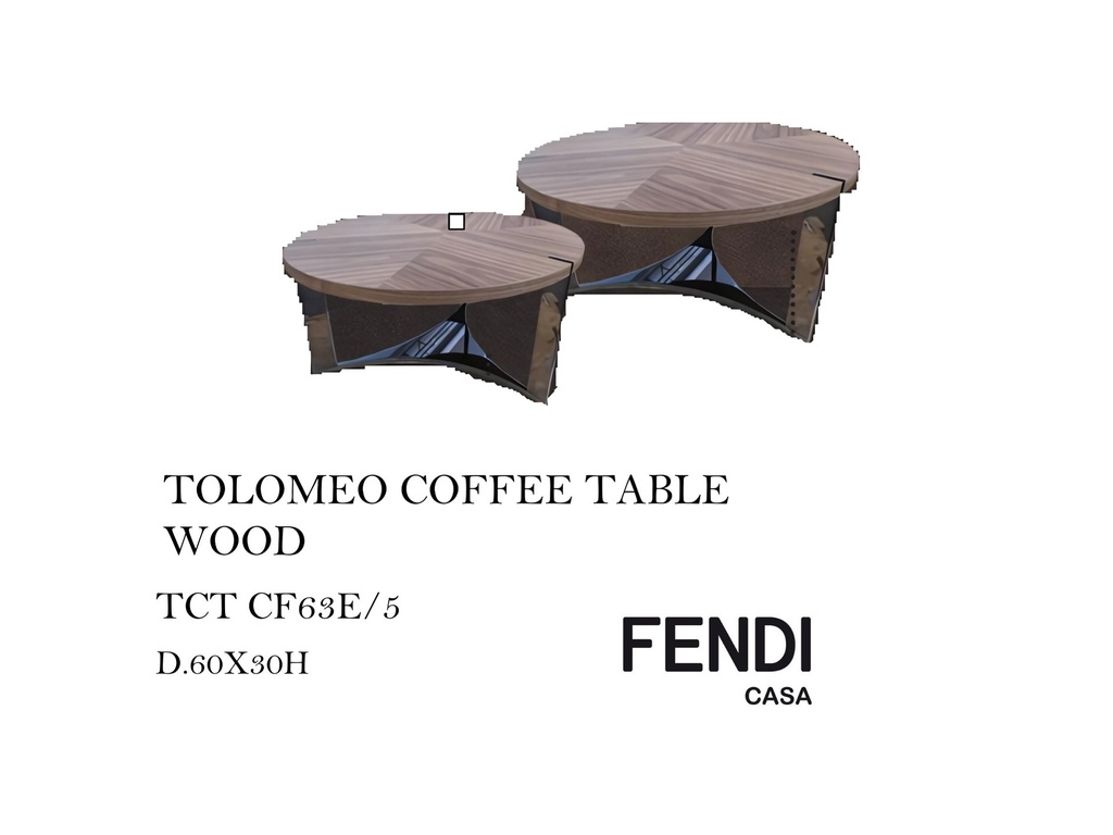 TOLOMEO C TABLE WOOD-H30