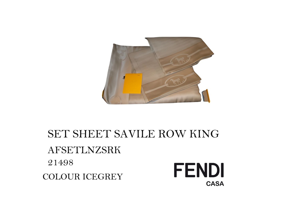 SET SHEET SAVILE ROW KING