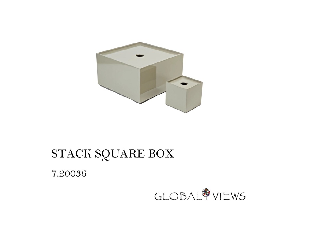 STACK SQUARE BOX