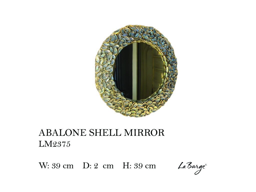 ABALON SHELL MIRROR