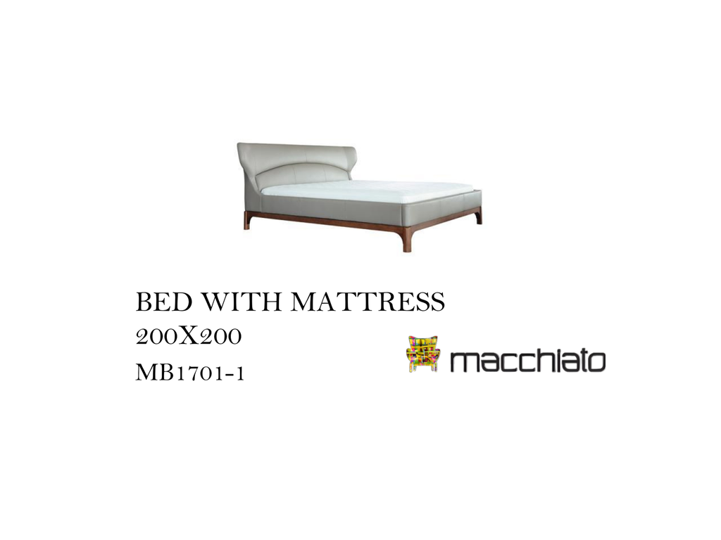 BED FOR MATTRESS 200X200 WITH MATRESSES