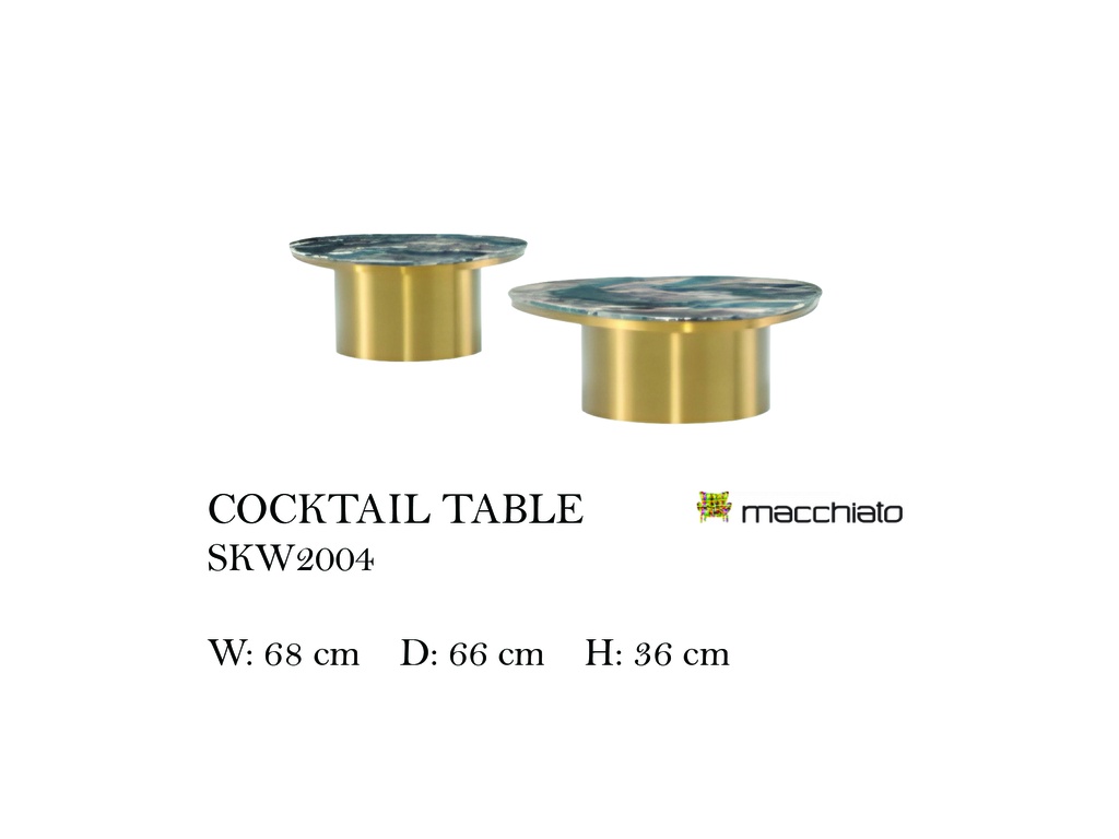 MACCH COCKTAIL TABLE (S)