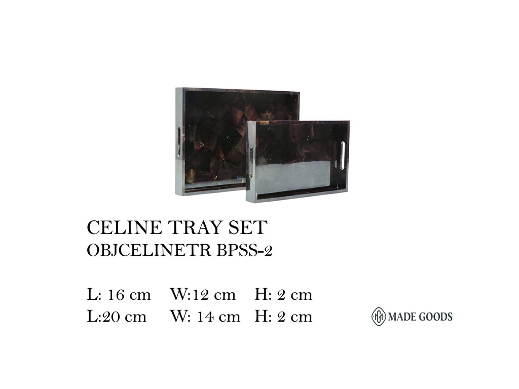 CELINE TRAY SET