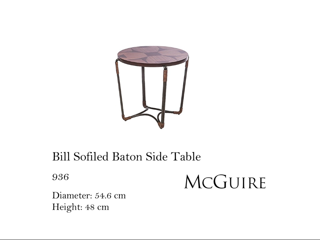 BB BATON SIDE TABLE