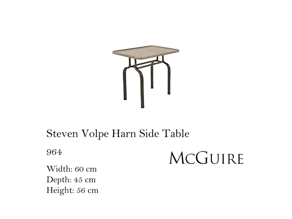 STEVEN VOLPE HARN SIDE TABLE
