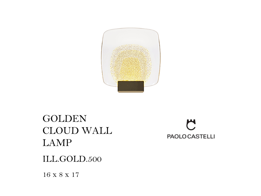 GOLDEN CLOUD WALL LAMP