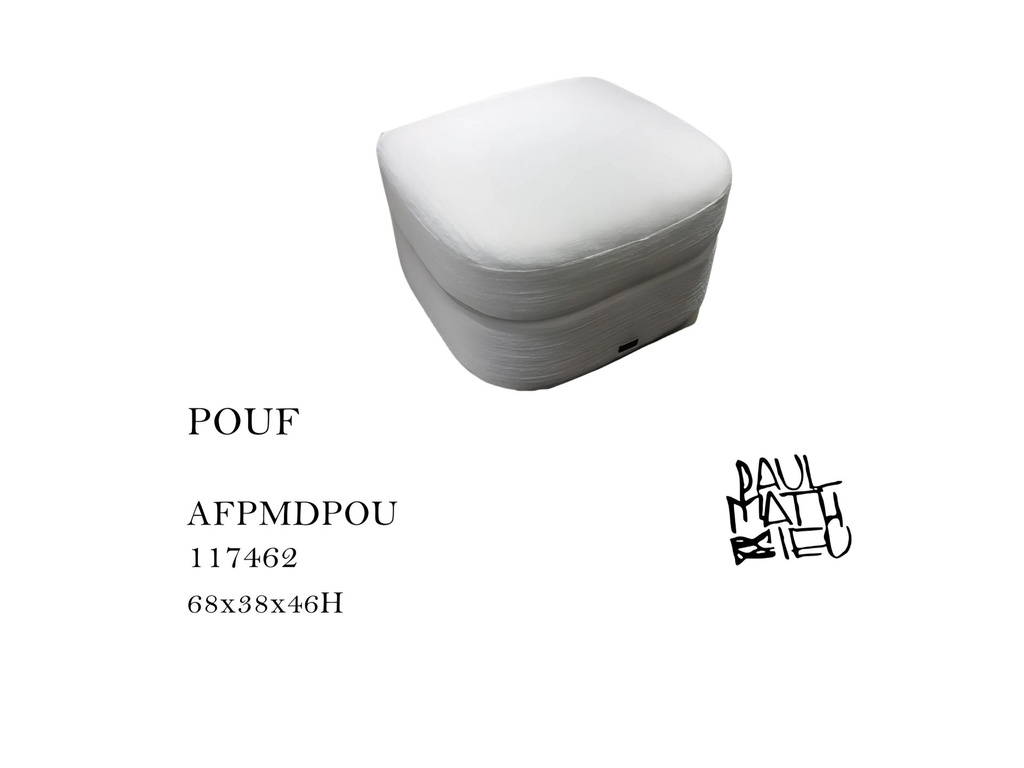CONTOUR CLUB POUF
