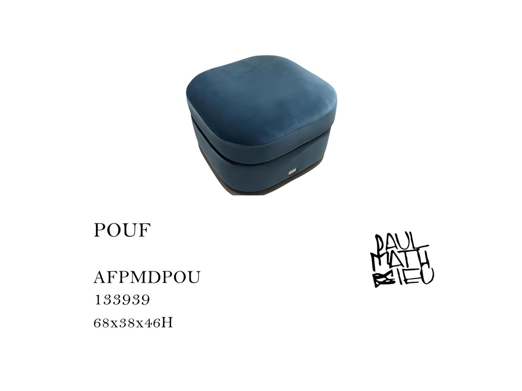 CONTOUR CLUB POUF