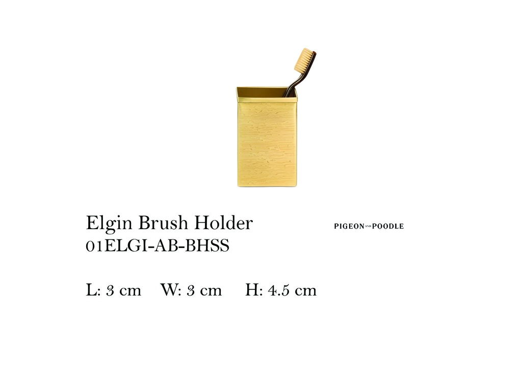 ELGIN BRUSH HOLDER