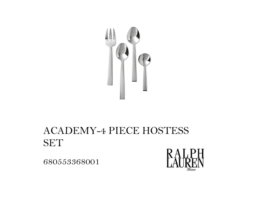 ACADEMY-4 PIECE HOSTESS SET