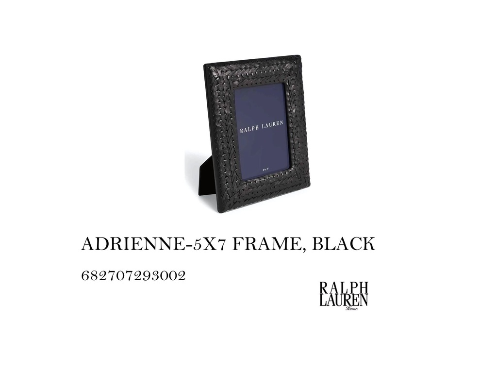 ADRIENNE-5X7 FRAME, BLACK