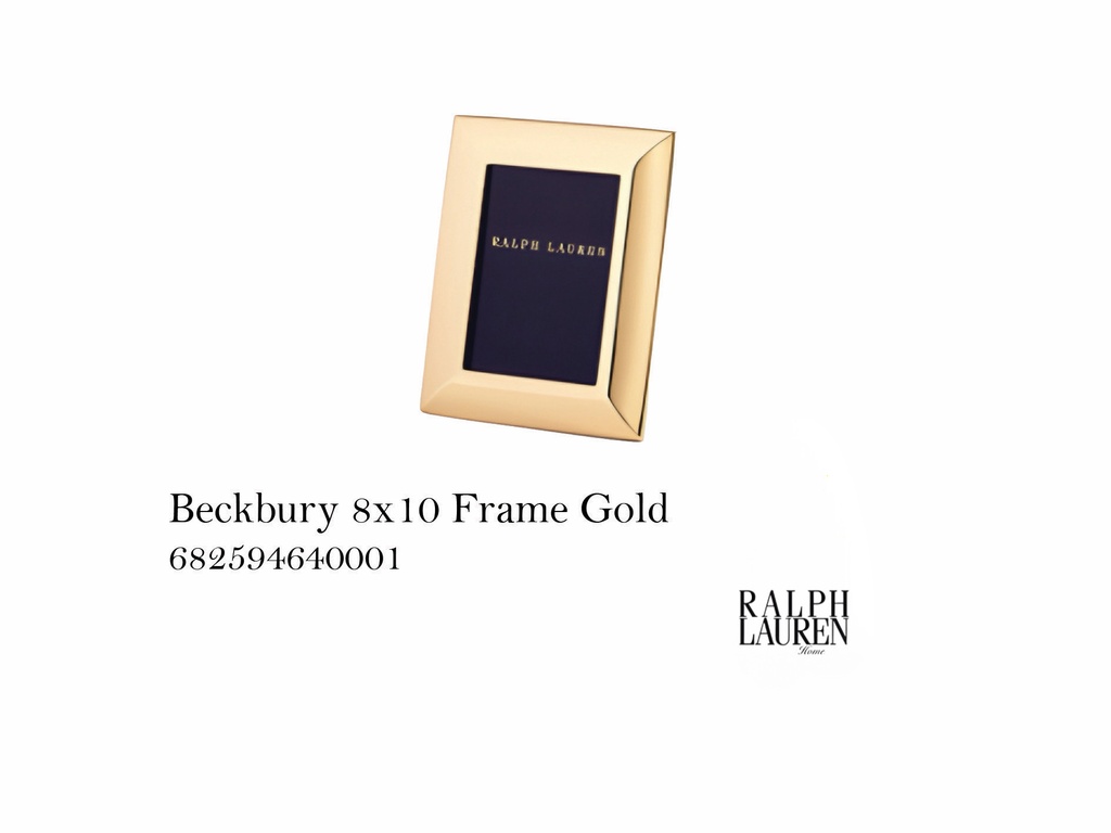Beckbury 8x10 Frame Gold