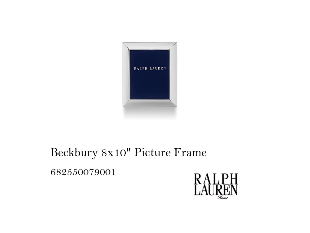 Beckbury 8x10 Picture Frame, Silver