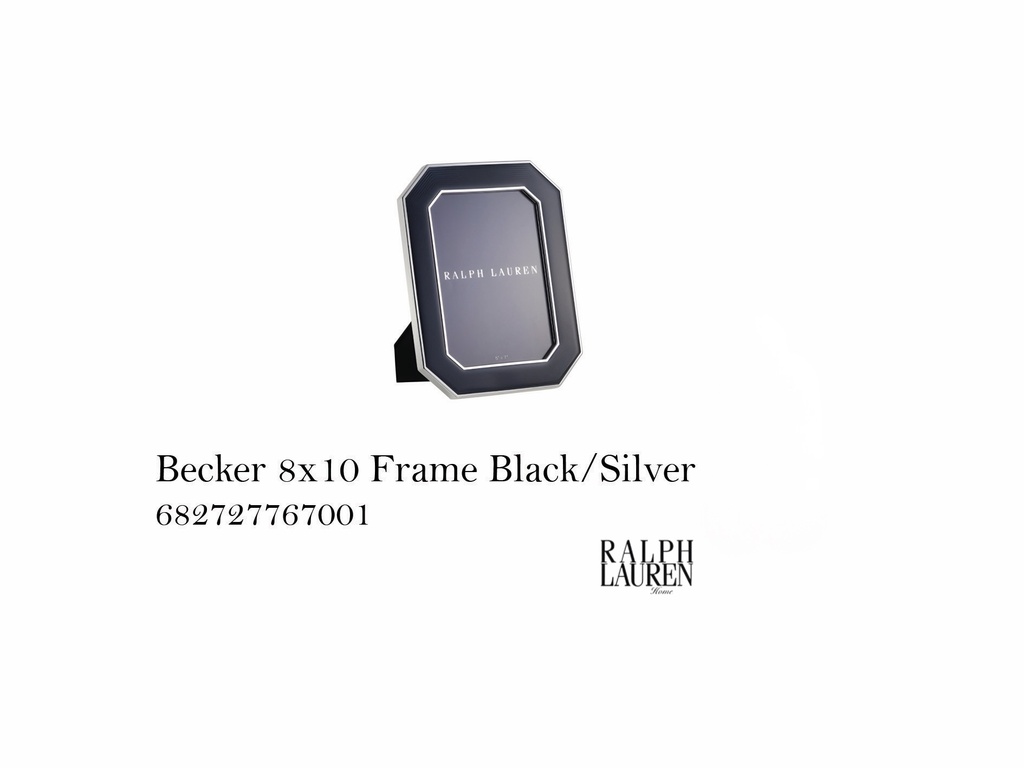 Becker 8x10 Frame Black/Silver