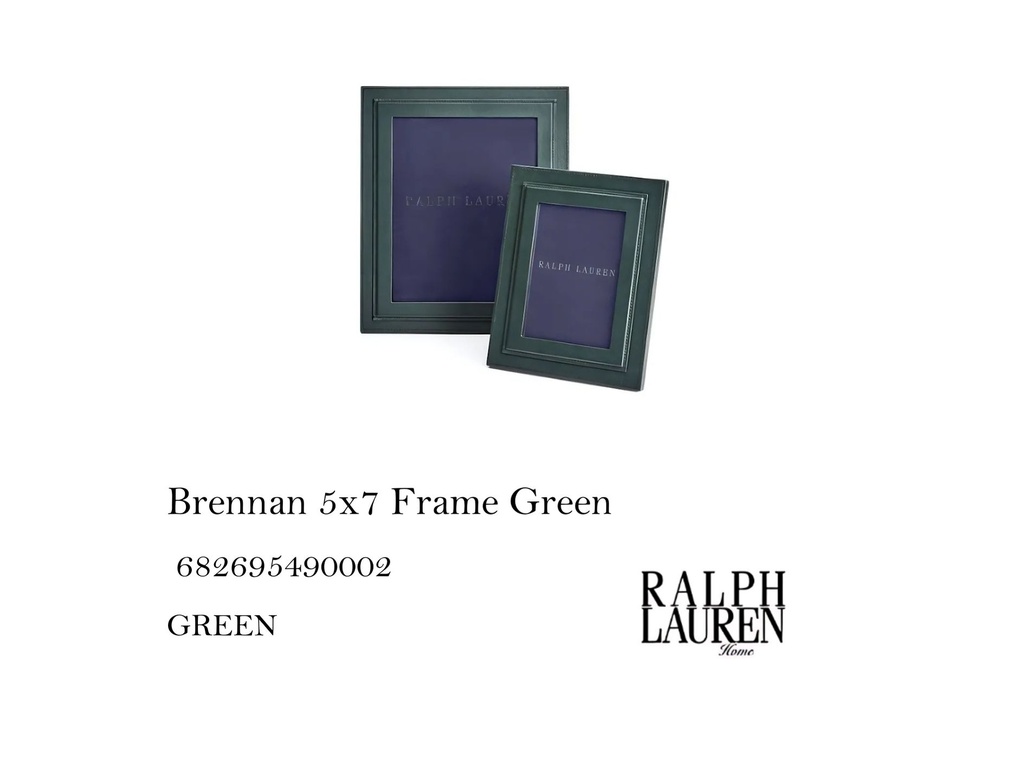 Brennan 5x7 Frame Green