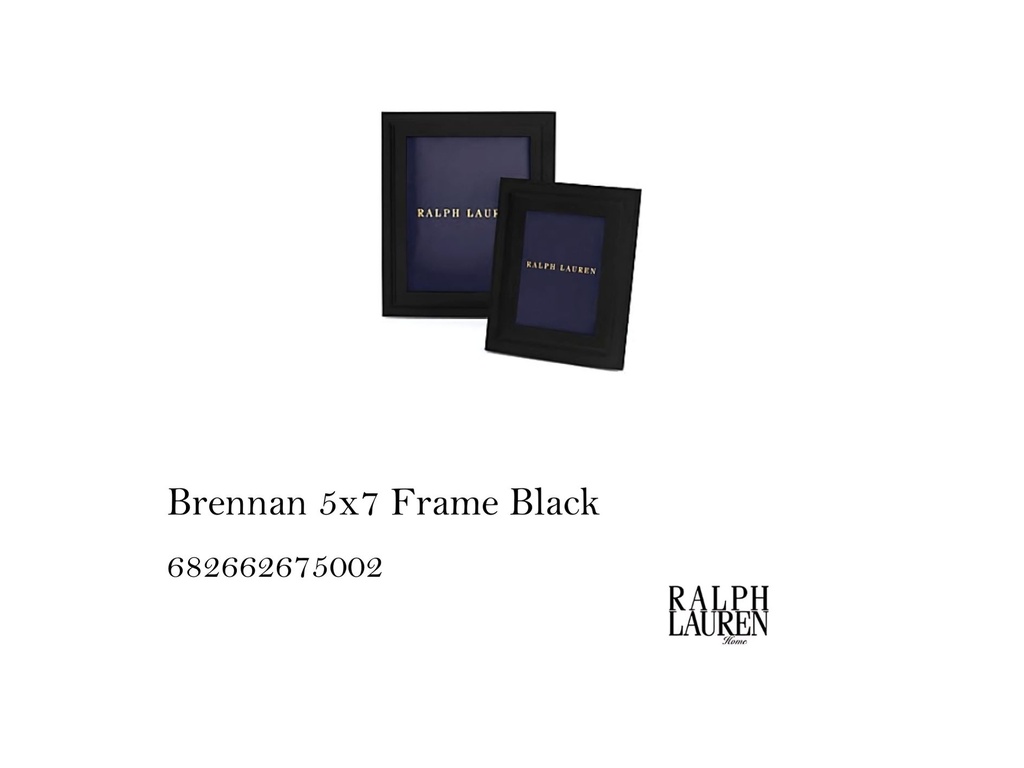 BRENNAN 5X7 FRAME, BLACK