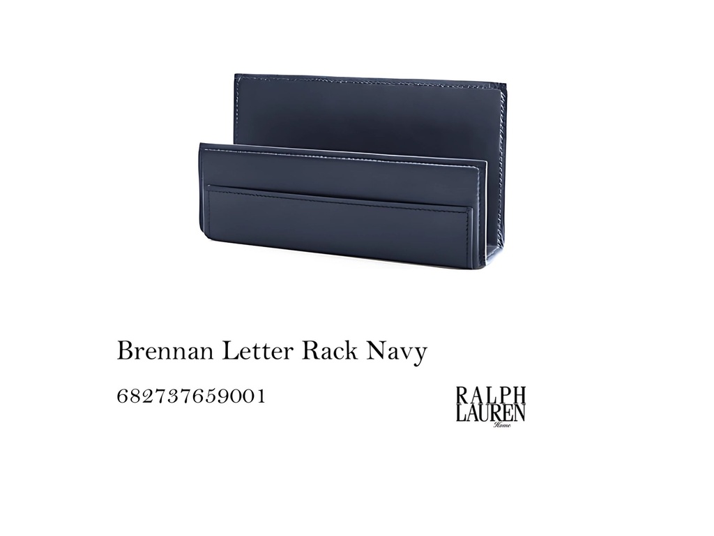 Brennan Letter Rack Navy